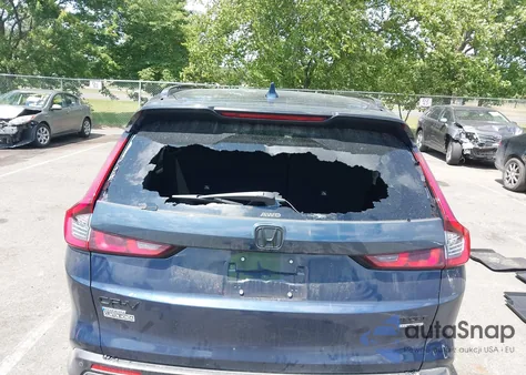 2025 Honda Cr-V Hybrid Sport Touring из США, поврежденный, VIN 7FARS6H97SE103299